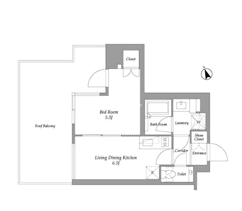 ＥＮｅｔｉａｌ代官山の物件間取画像