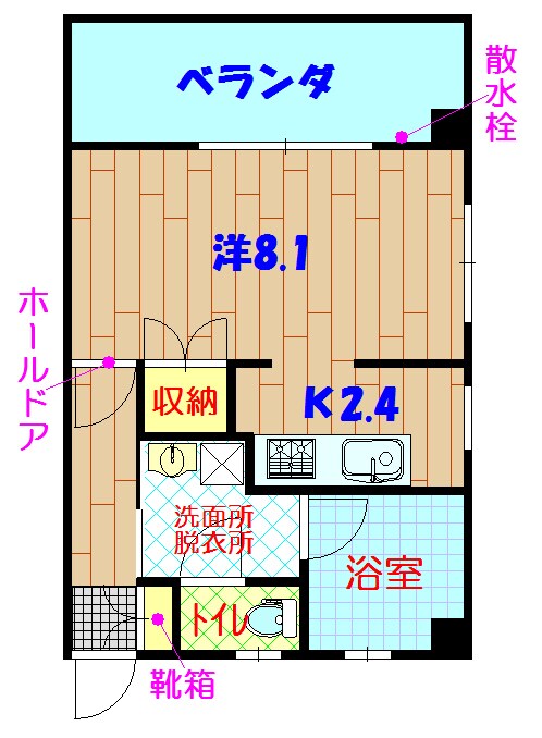 物件間取画像