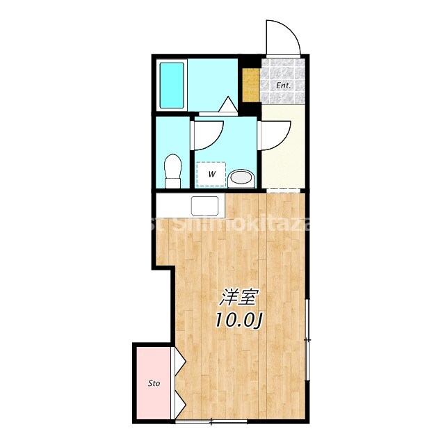 ヴィラージュ赤堤の物件間取画像