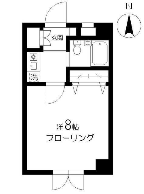 梅ケ丘駅 徒歩1分 4階の物件間取画像