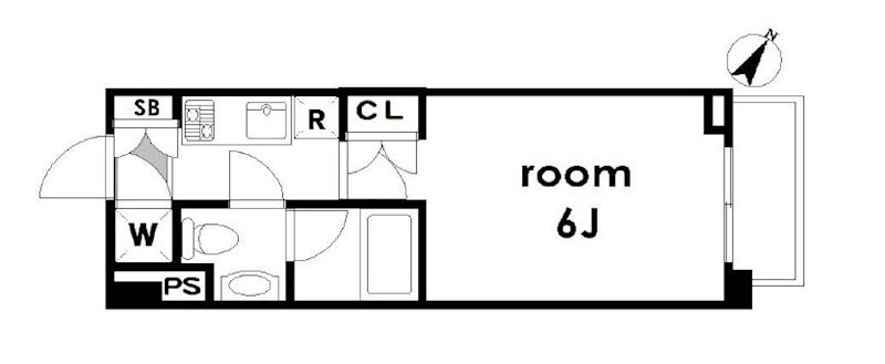 代々木上原駅 徒歩3分 2階の物件間取画像