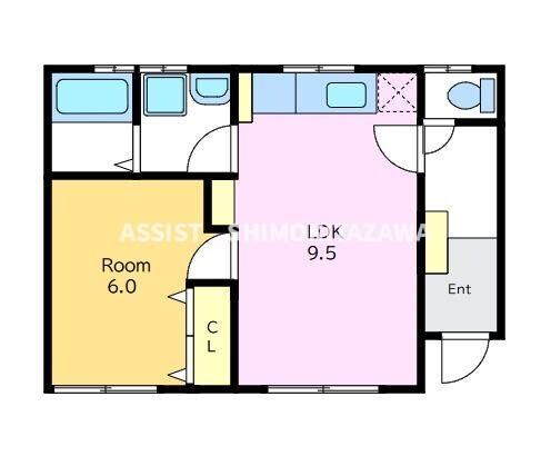 下北沢駅 徒歩14分 1階の物件間取画像