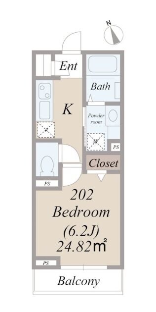 下北沢駅 徒歩3分 2階の物件間取画像