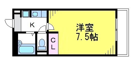 カサジュール宮前の物件間取画像