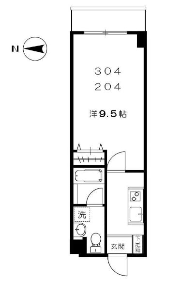 下北沢パインヴィレッジの物件間取画像