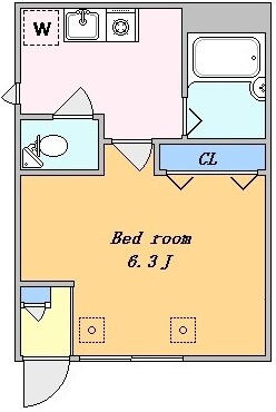 世田谷駅 徒歩4分 1階の物件間取画像