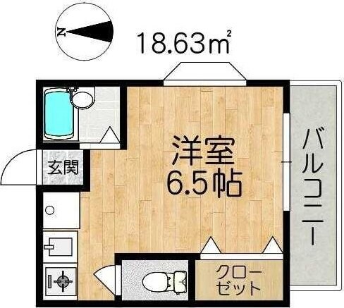 ＯＴＥアルスの物件間取画像