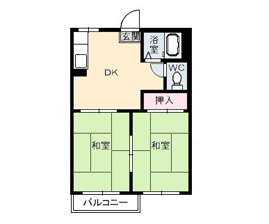 ロイヤルコート（Ｓ）の物件間取画像