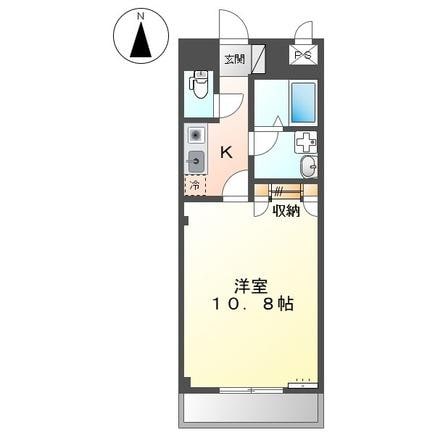 セントレア西深津（Ｔ）の物件間取画像