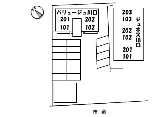 ジュネス川口（Ｓ）の物件外観写真