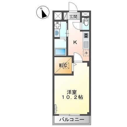 グランコスモＢ（T)の物件間取画像