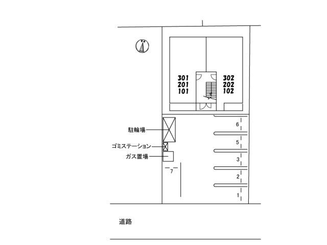 グランベレオ手城（S)の物件外観写真