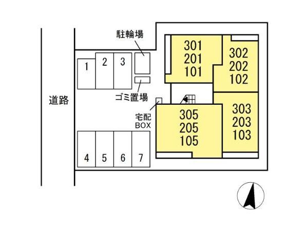 D-residence明治町東（D)の物件外観写真