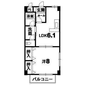物件間取画像