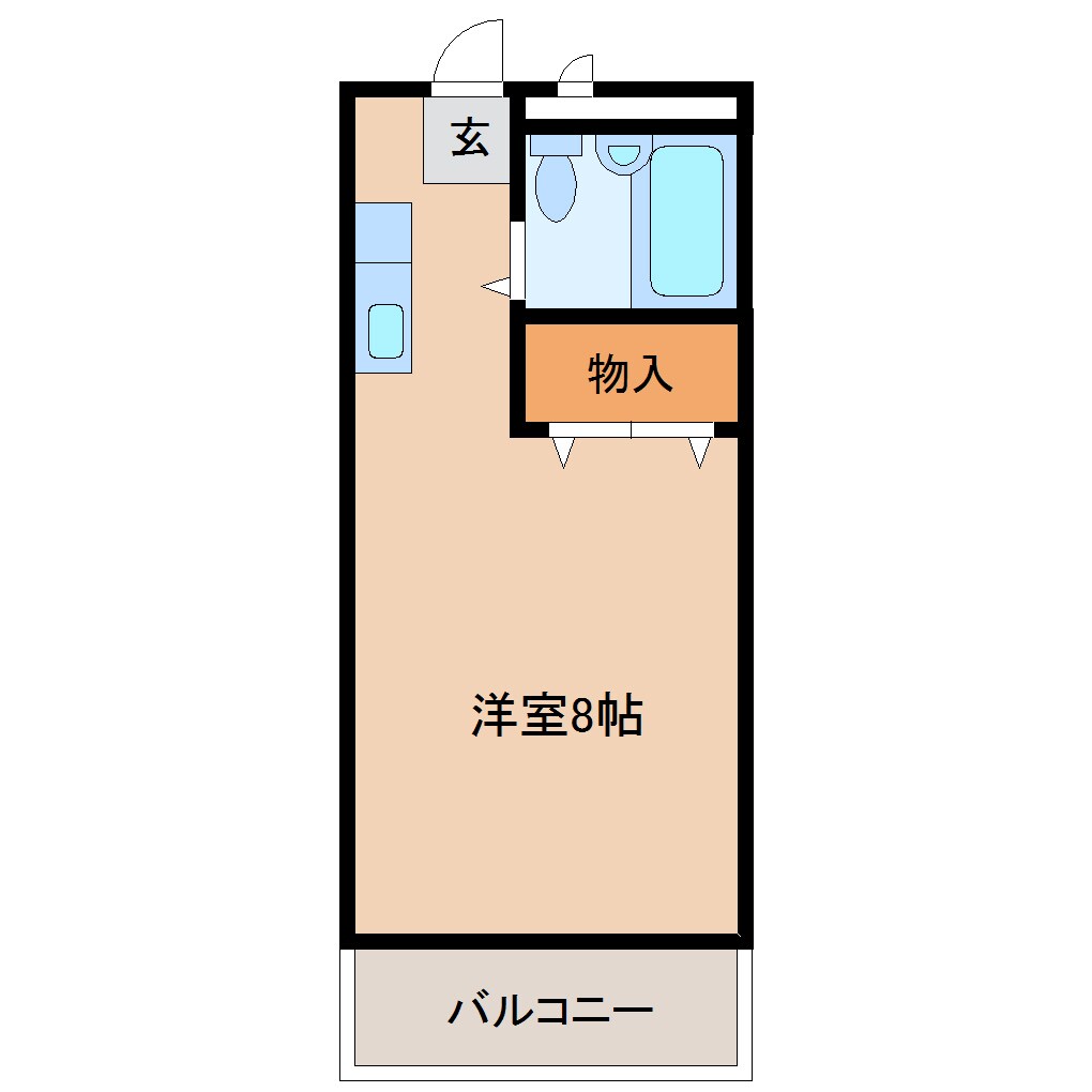 物件間取画像
