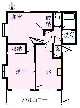 物件間取画像
