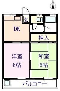 物件間取画像