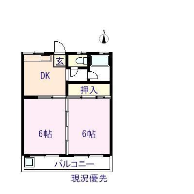 物件間取画像