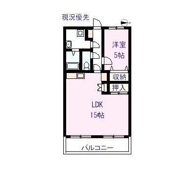 物件間取画像