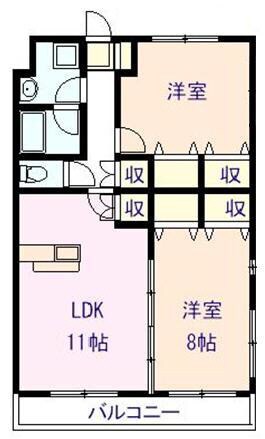 物件間取画像