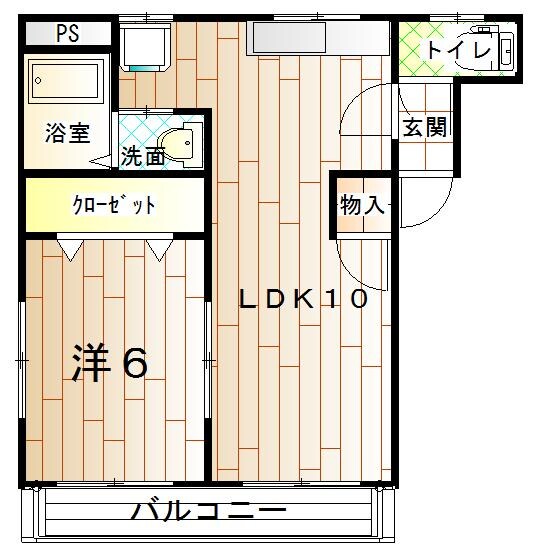 物件間取画像