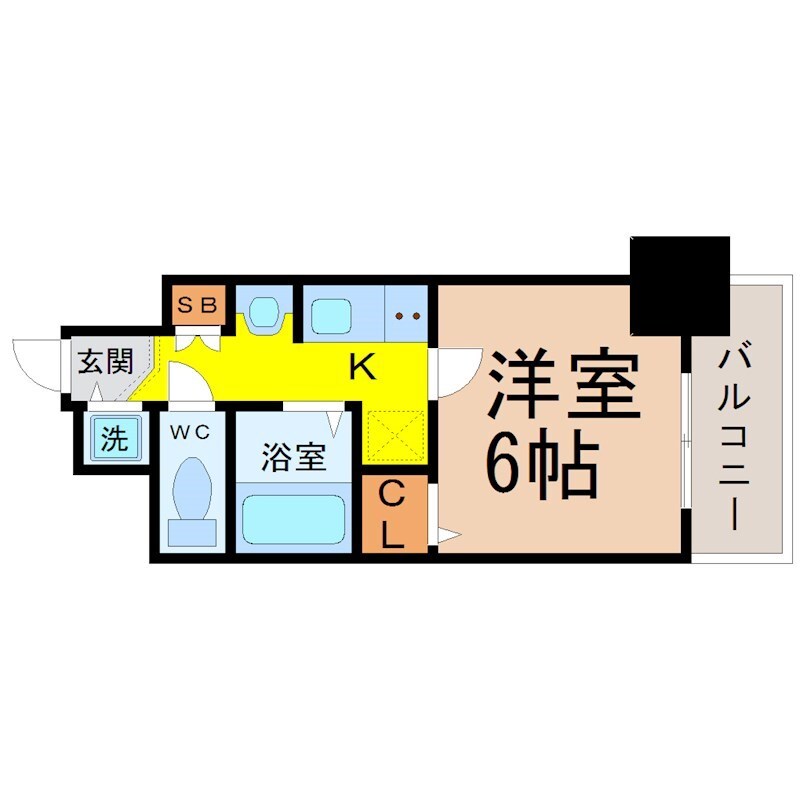 プレサンスＮＡＧＯＹＡ桜通ビッグビートの物件間取画像