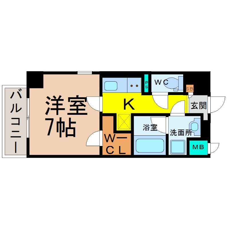 物件間取画像