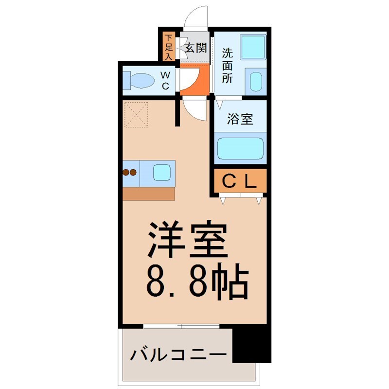 プレサンス桜通グレイスの物件間取画像