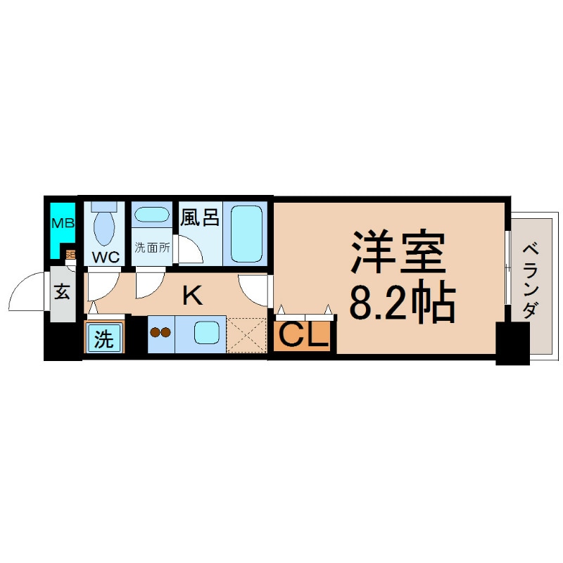 グレイス大須の物件間取画像