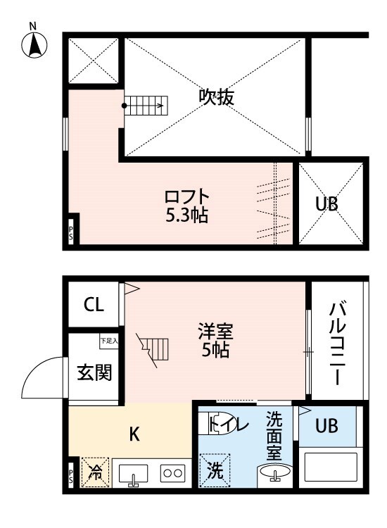 僚蘭舎（リョウランシャ）の物件間取画像