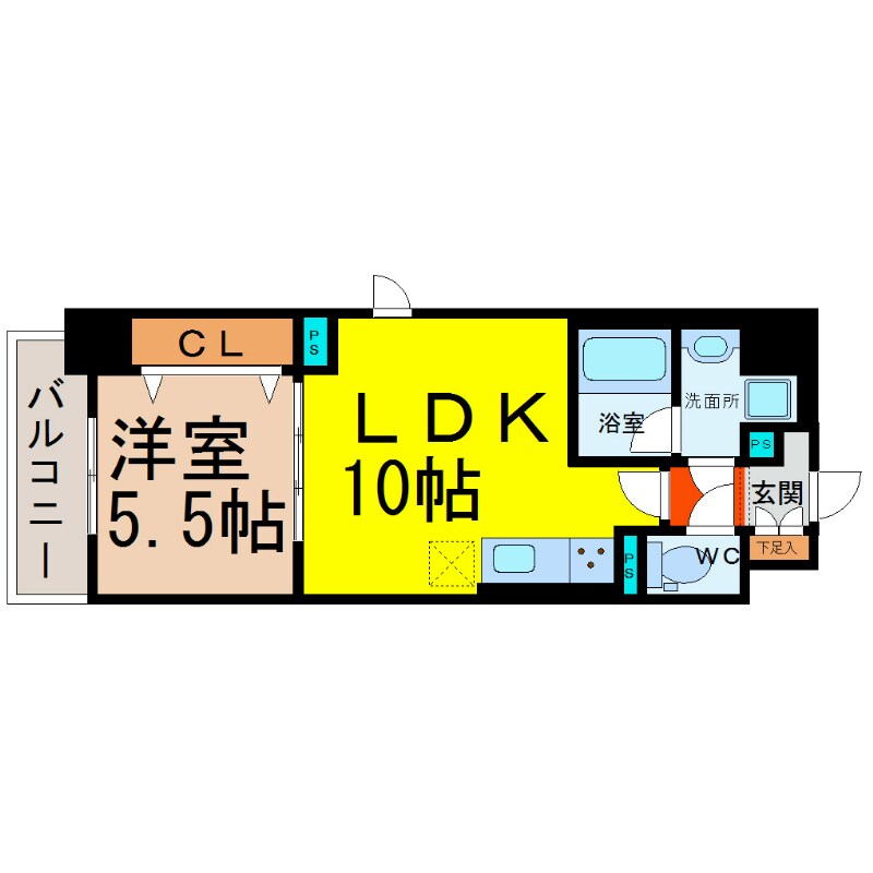 プラチナムの物件間取画像