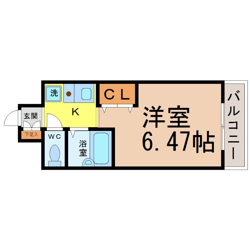 ブロンズ森島の物件間取画像