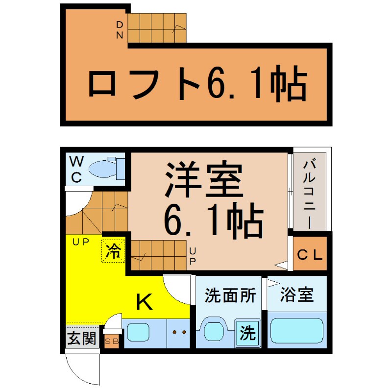 カンファーフォレストの物件間取画像