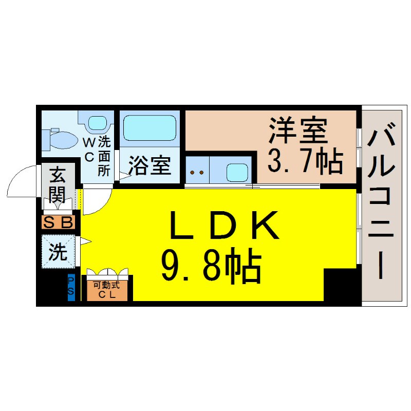 ＭＴビルディングの物件間取画像