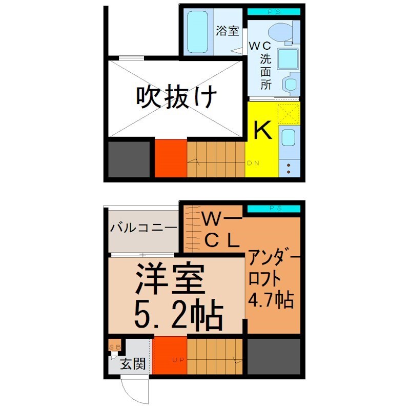 物件間取画像