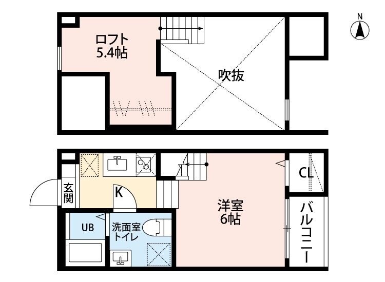 有縁（ウーエン）の物件間取画像
