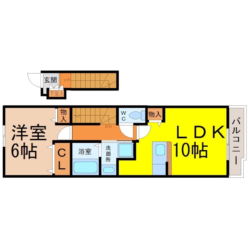 サンローレルの物件間取画像