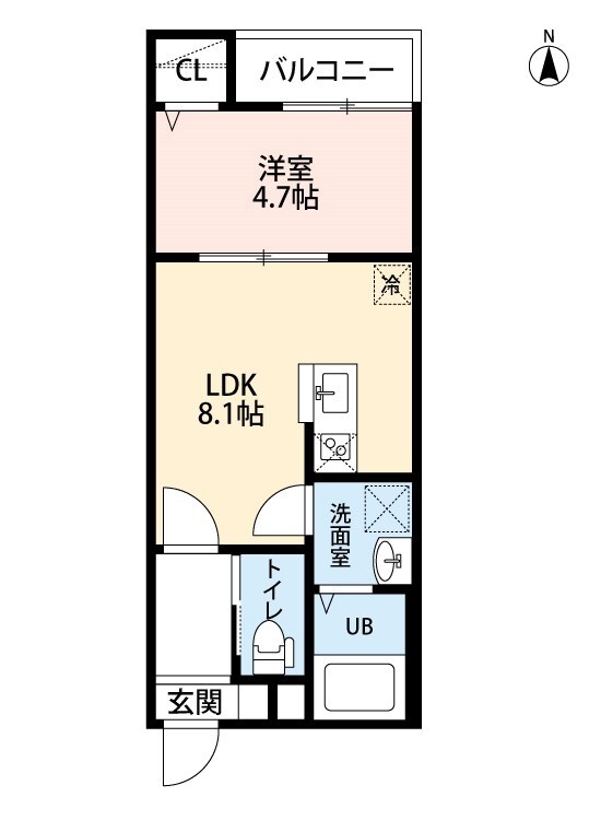 アエスタースの物件間取画像