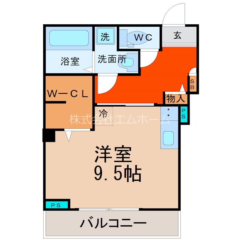 Ｎ－ＳＴＡＧＥ東別院の物件間取画像