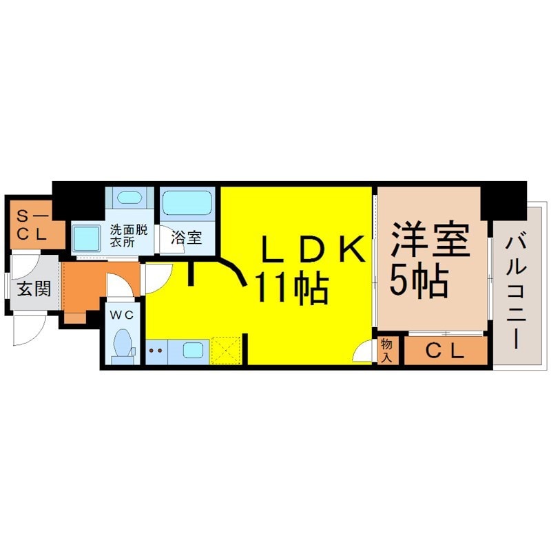 ダイワシティー大須の物件間取画像