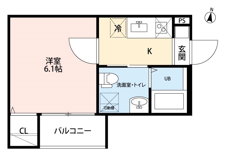 ｓｍｉｌｅ栄の物件間取画像