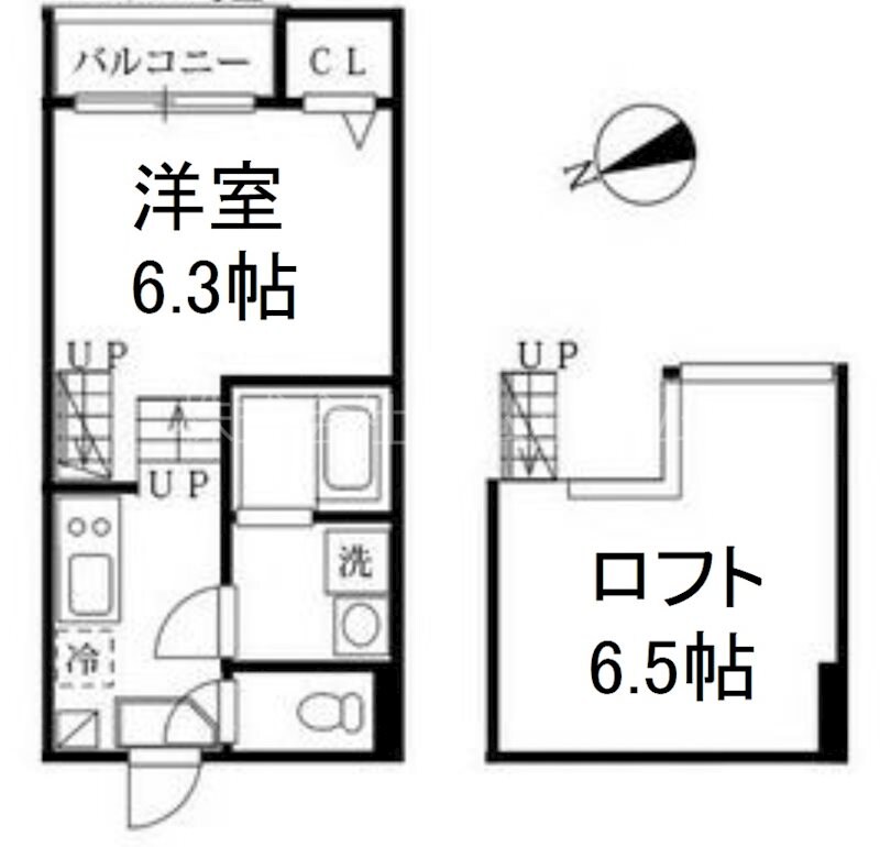 物件間取画像