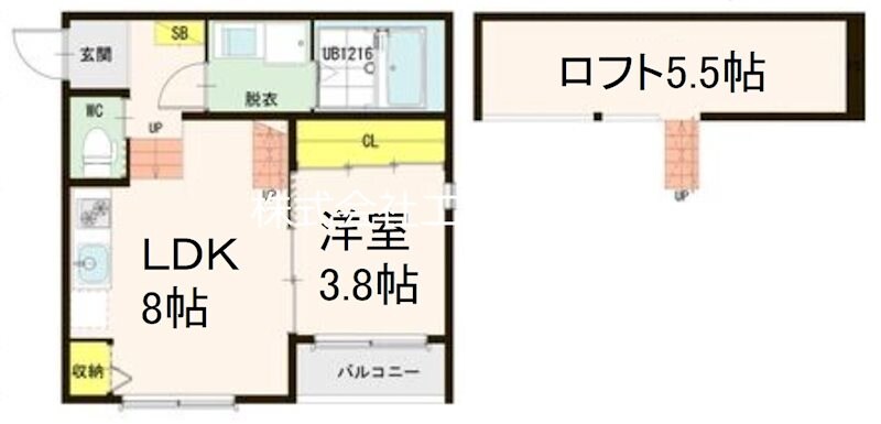 アーク十番町の物件間取画像