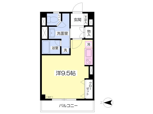 日光マンションの物件間取画像