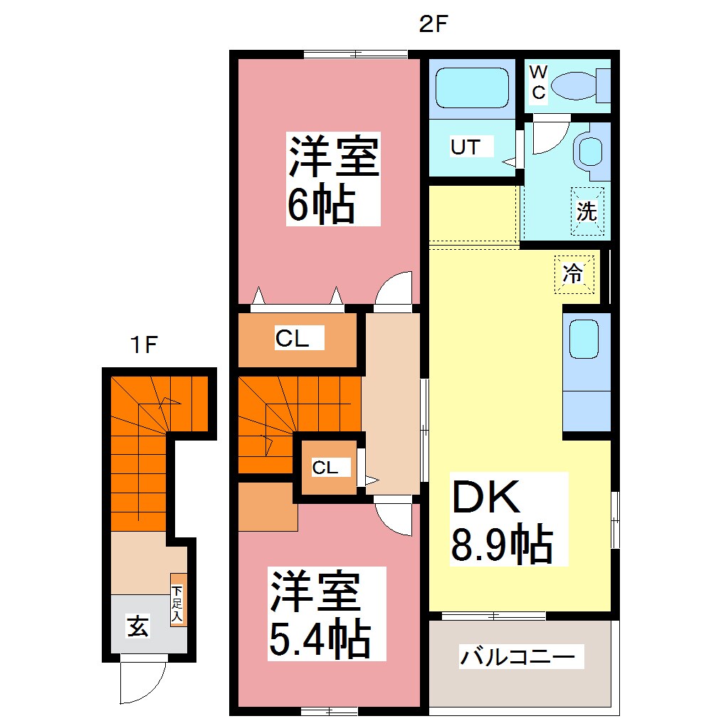 パークサイドヒルズの物件間取画像