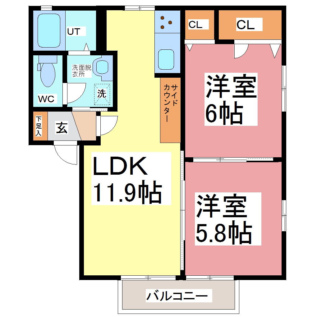 グッディーの物件間取画像