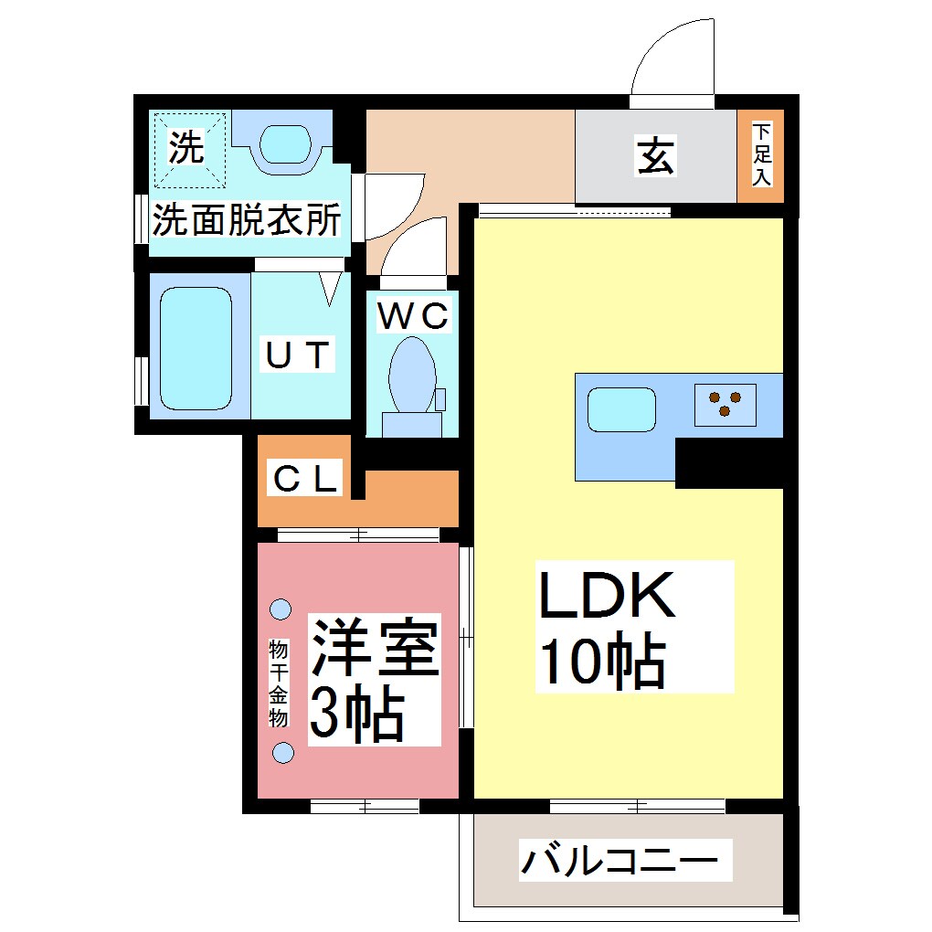 アドマーニの物件間取画像