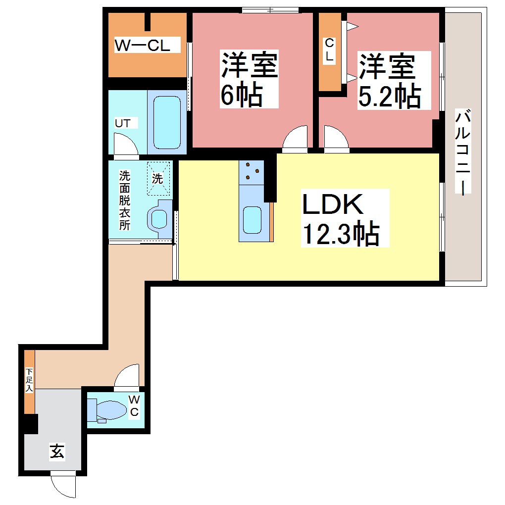 LIBERONDOの物件間取画像