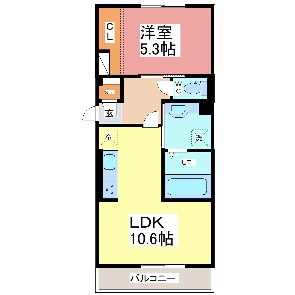 D-Regalo勝見の物件間取画像