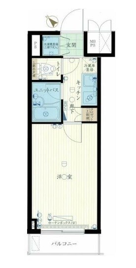 茗荷谷駅 徒歩7分 3階の物件間取画像